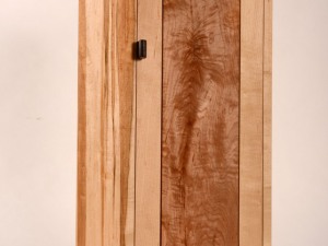 Dovetailed hanging wall cabinet